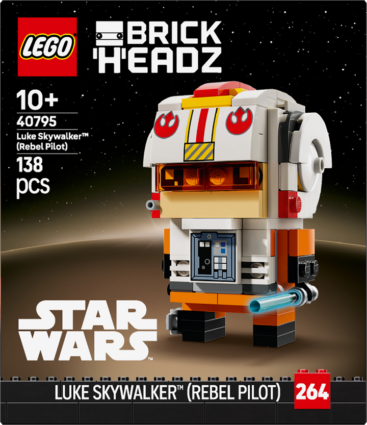 לגו ™BrickHeadz – לוק סקייווקר טייס המורדים (40795)-5