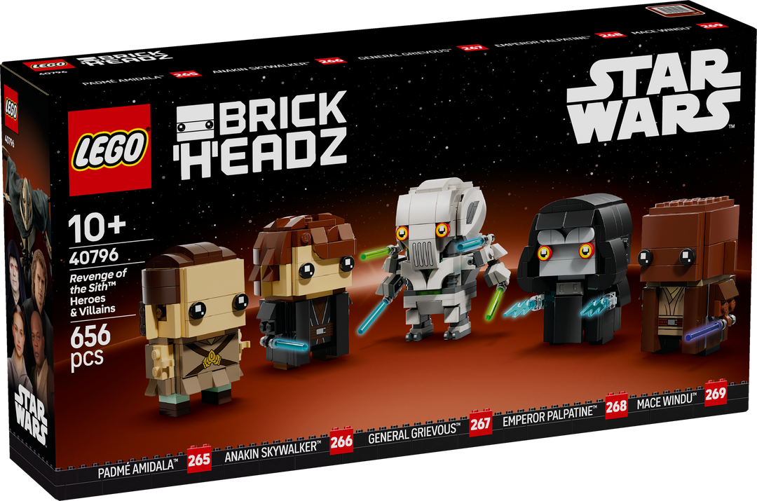 לגו ™BrickHeadz – נקמת הסית': גיבורים ונבלים (40796)-2