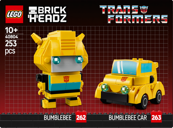 לגו ™BrickHeadz – באמבלבי - רובוט ומכונית (40804)-9