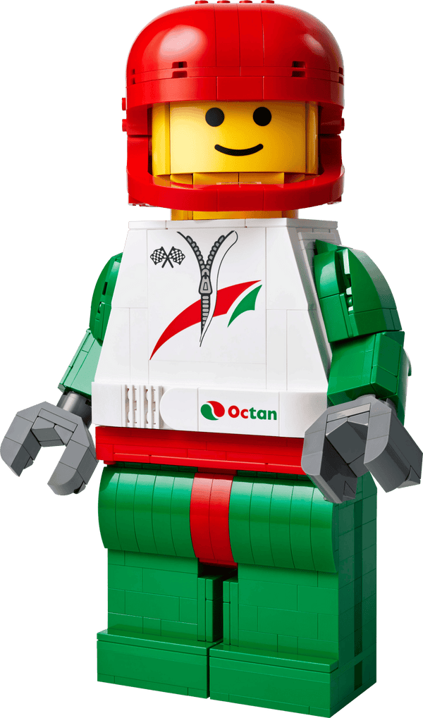 לגו Minifigures - מיני-דמות מוגדלת של נהג מרוצים (40819)