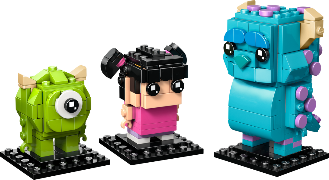 לגו ™BrickHeadz – סאלי, מייק ובּוּ (40861)-1