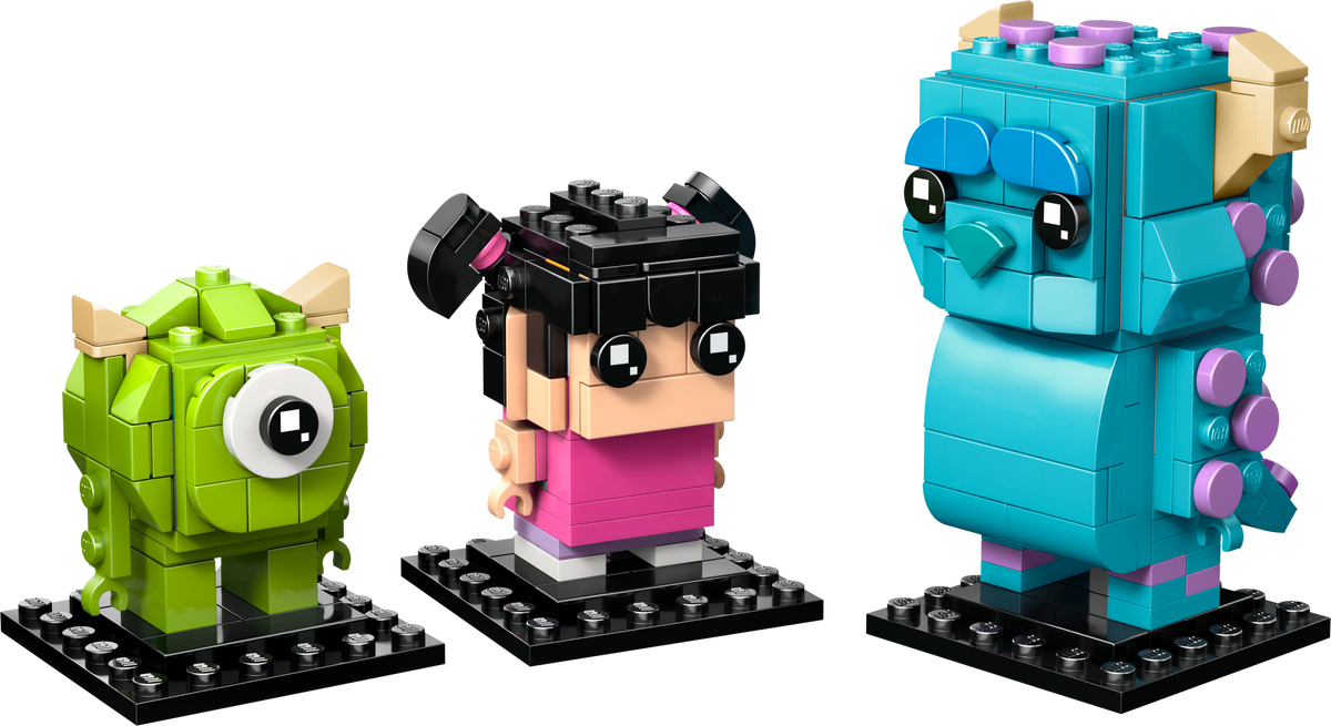 לגו ™BrickHeadz – סאלי, מייק ובּוּ (40861)-1