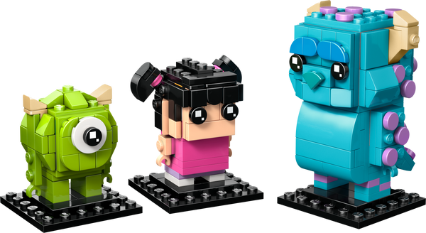 לגו ™BrickHeadz – סאלי, מייק ובּוּ (40861)