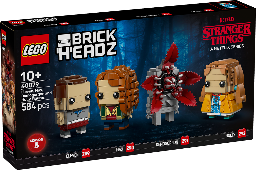 לגו ™BrickHeadz – דברים מוזרים: דמויות של אילבן, מקס, דמוגורגון והולי (40879)-3