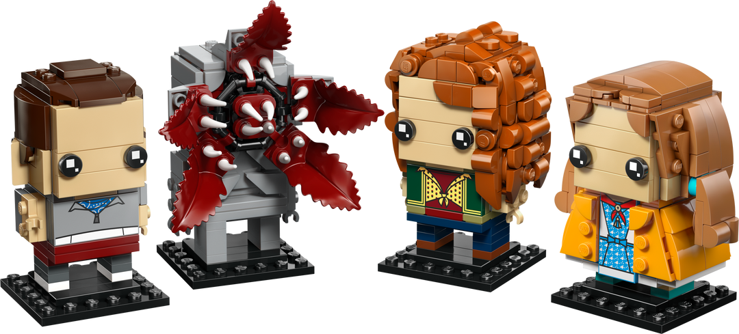 לגו ™BrickHeadz – דברים מוזרים: דמויות של אילבן, מקס, דמוגורגון והולי (40879)-1