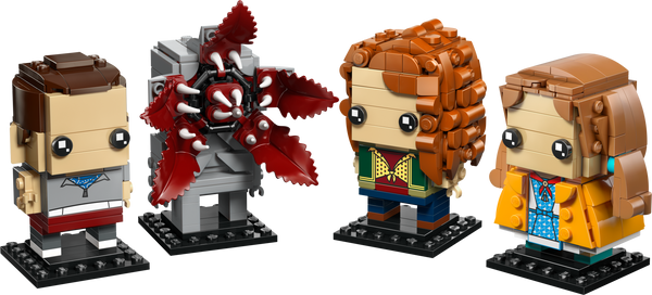 לגו ™BrickHeadz – דברים מוזרים: דמויות של אילבן, מקס, דמוגורגון והולי (40879)