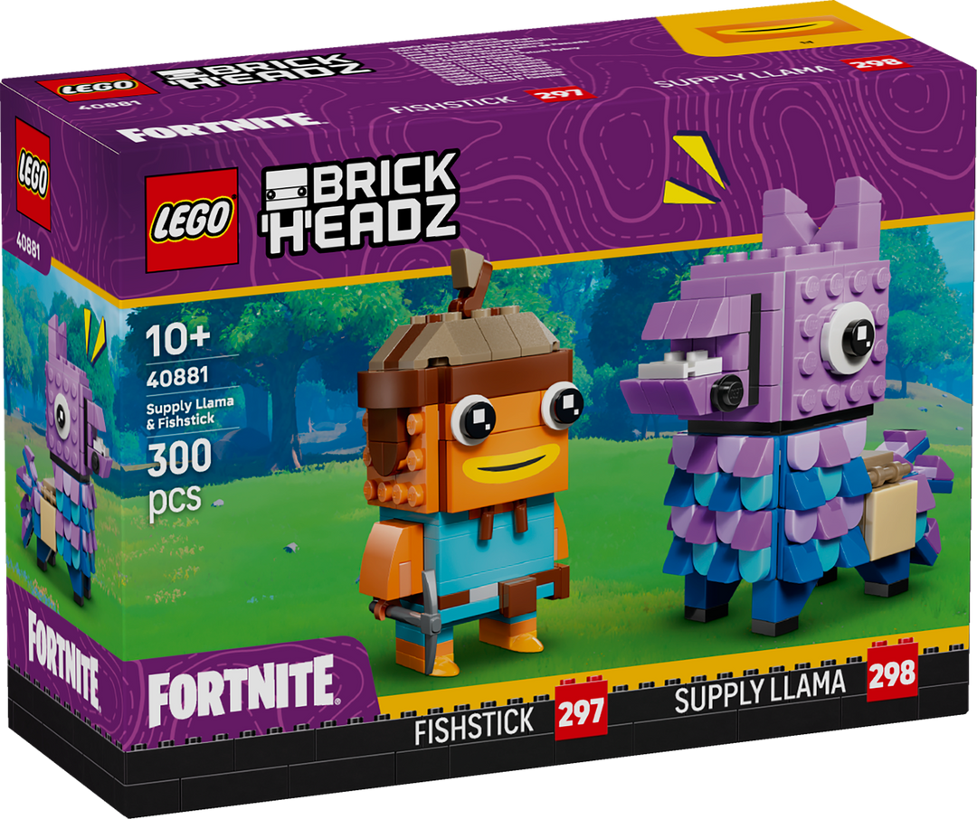 לגו ™BrickHeadz – הדמויות של פישסטיק וסופליי למה (40881)-9