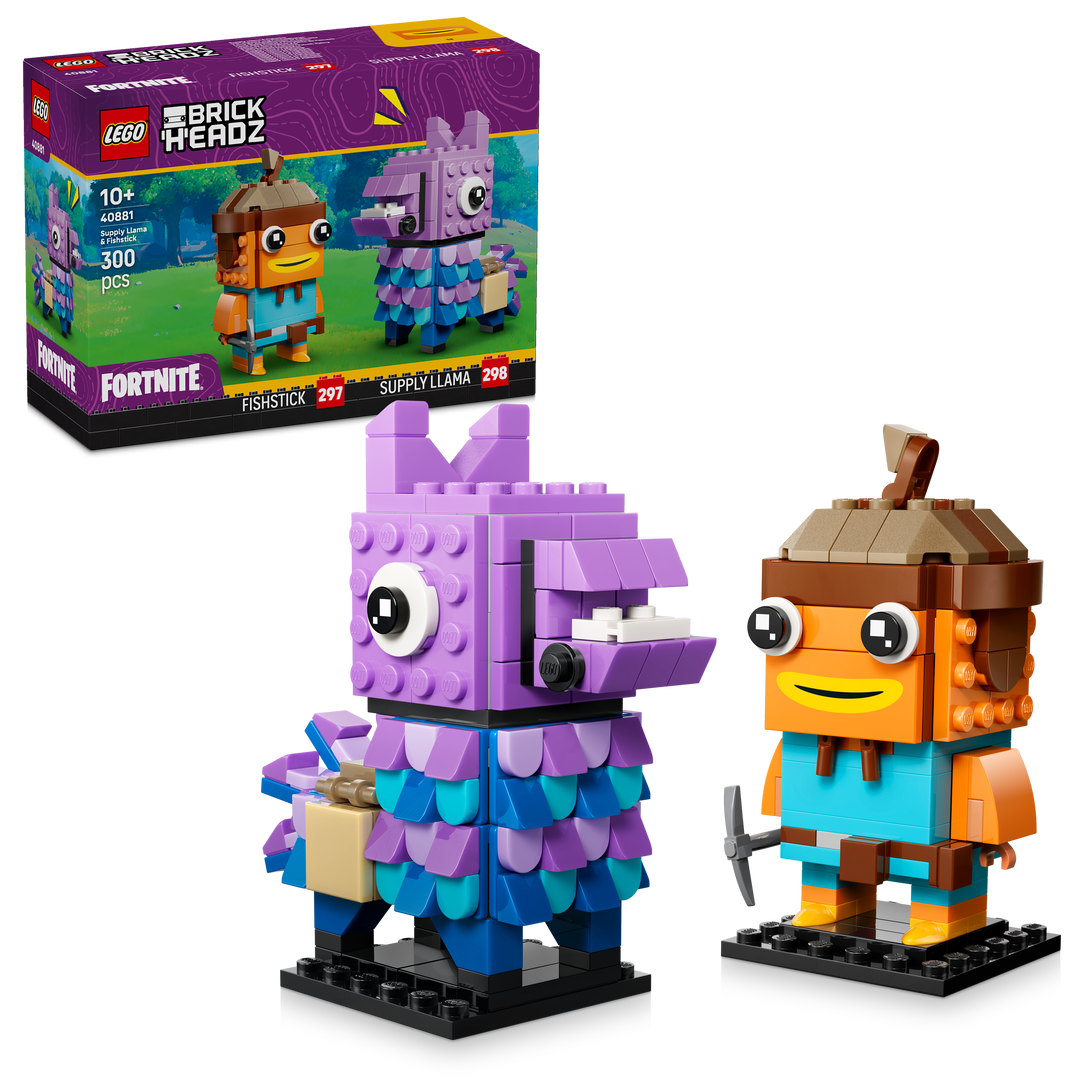 לגו ™BrickHeadz – הדמויות של פישסטיק וסופליי למה (40881)-2