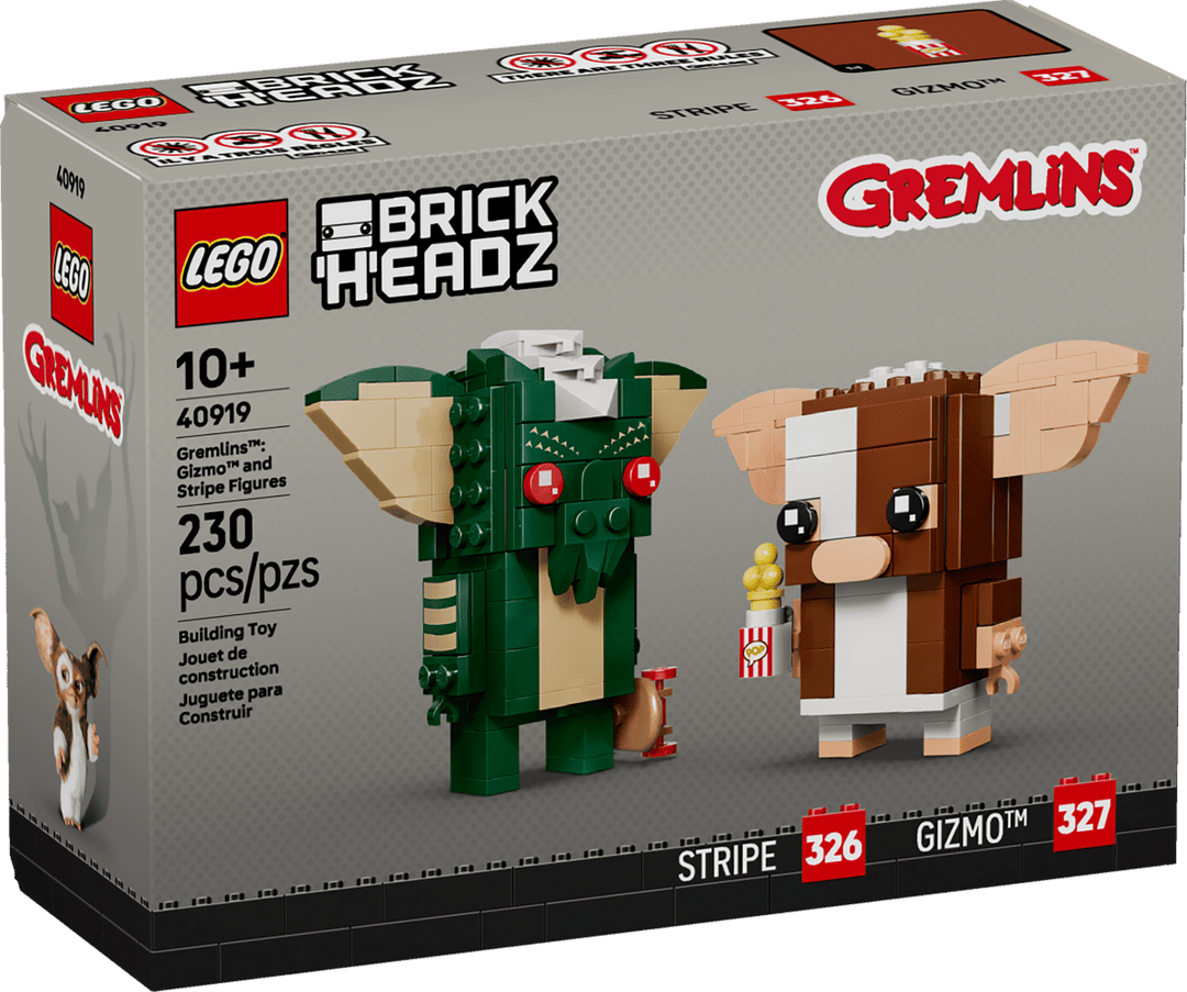 לגו Brickheadz  - דמויות של גיזמו וסטרייפ מהסרט גרמלינס (40919)-8