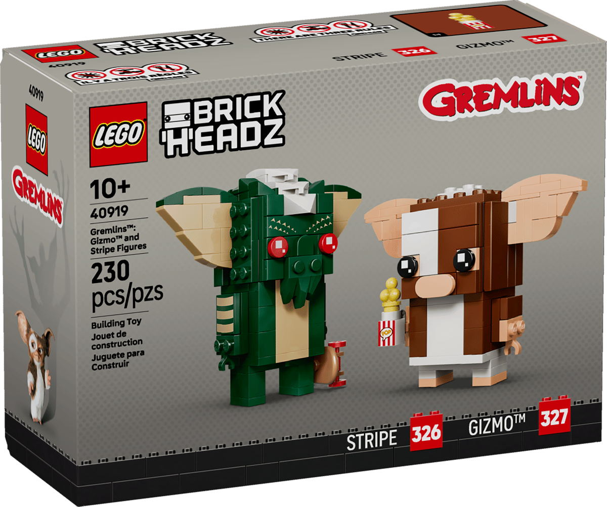 לגו Brickheadz  - דמויות של גיזמו וסטרייפ מהסרט גרמלינס (40919)-9