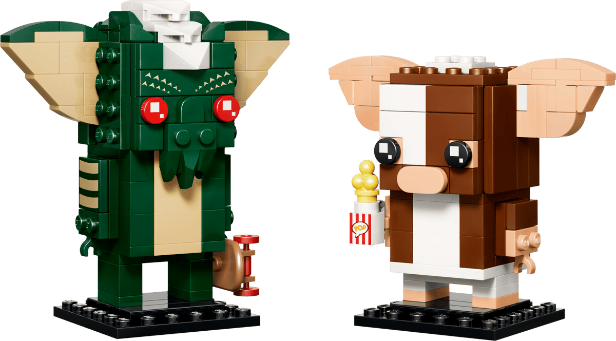 לגו Brickheadz  - דמויות של גיזמו וסטרייפ מהסרט גרמלינס (40919)-1