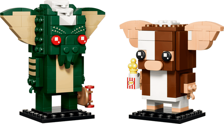 לגו Brickheadz  - דמויות של גיזמו וסטרייפ מהסרט גרמלינס (40919)-1