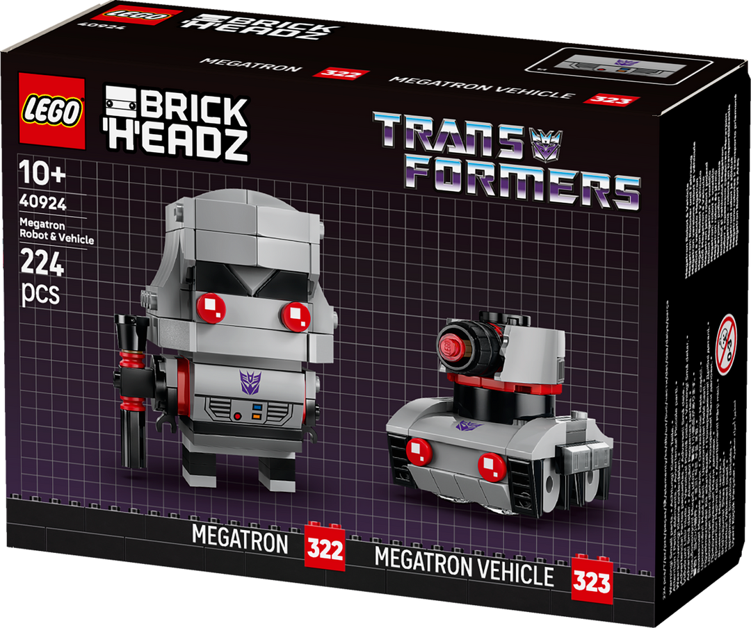 לגו ™BrickHeadz – רובוט ורכב מגהטרון (40924)-4