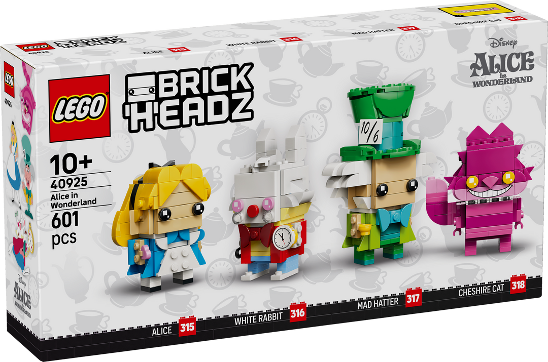 לגו ™BrickHeadz – אליס בארץ הפלאות (40925)-2