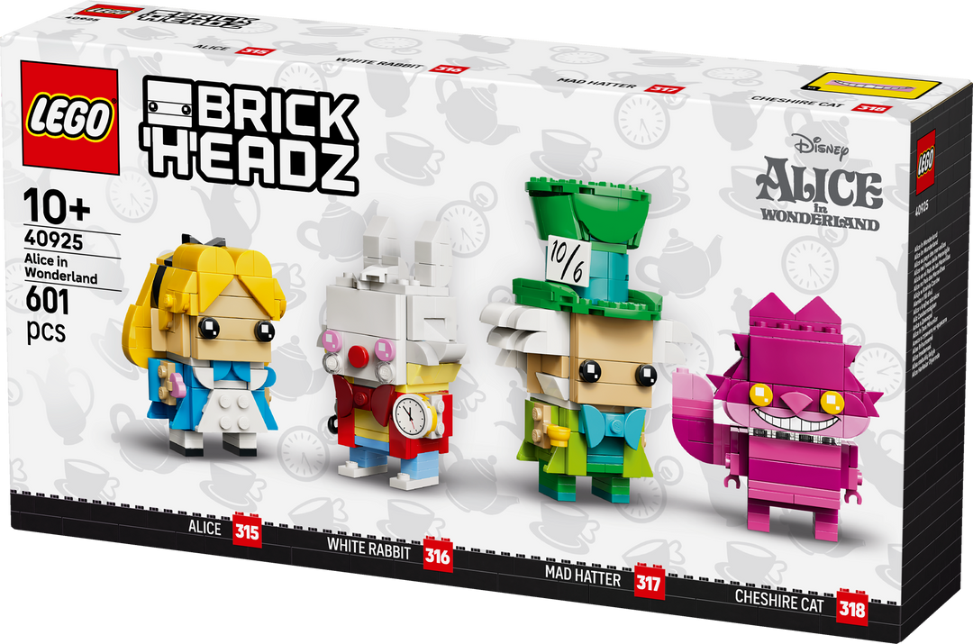 לגו ™BrickHeadz – אליס בארץ הפלאות (40925)-3