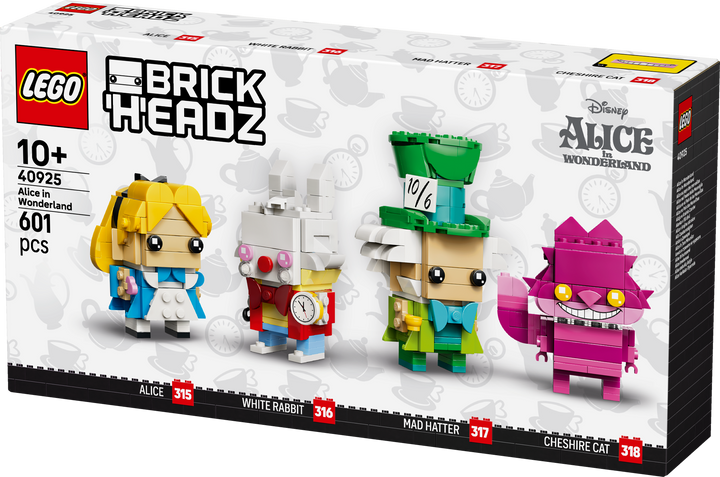 לגו ™BrickHeadz – אליס בארץ הפלאות (40925)-4