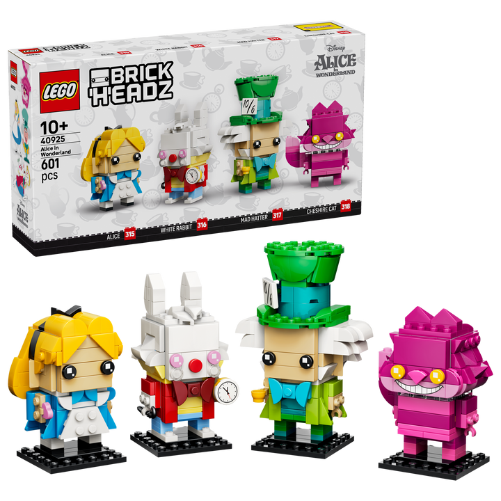 לגו ™BrickHeadz – אליס בארץ הפלאות (40925)-2