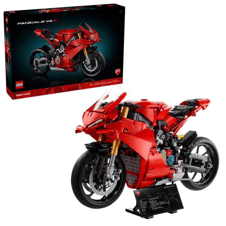 לגו Technic - אופנוע Ducati Panigale V4 S (42202)-2