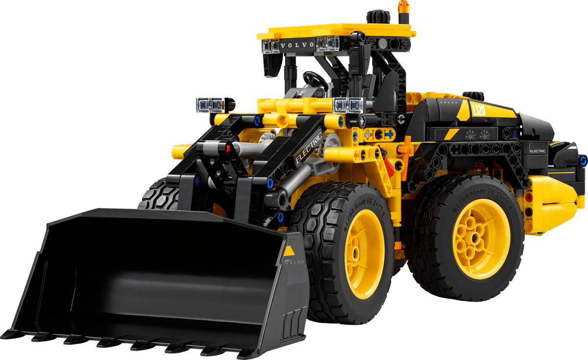 לגו Technic - Volvo L120 Electric מעמיס קדמי על גלגלים (42209)-1