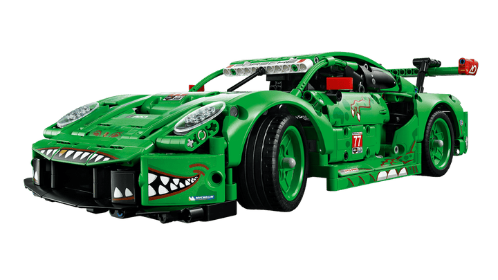 לגו Technic - מכונית מרוץ Porsche 911 GT3 R REXY AO Racing (42224)-11