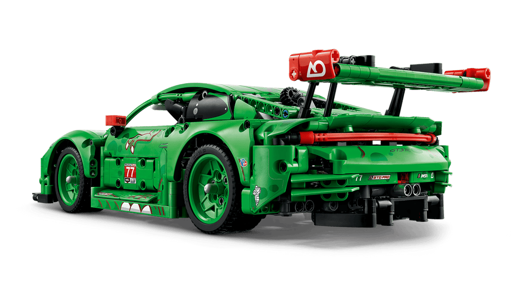 לגו Technic - מכונית מרוץ Porsche 911 GT3 R REXY AO Racing (42224)-9