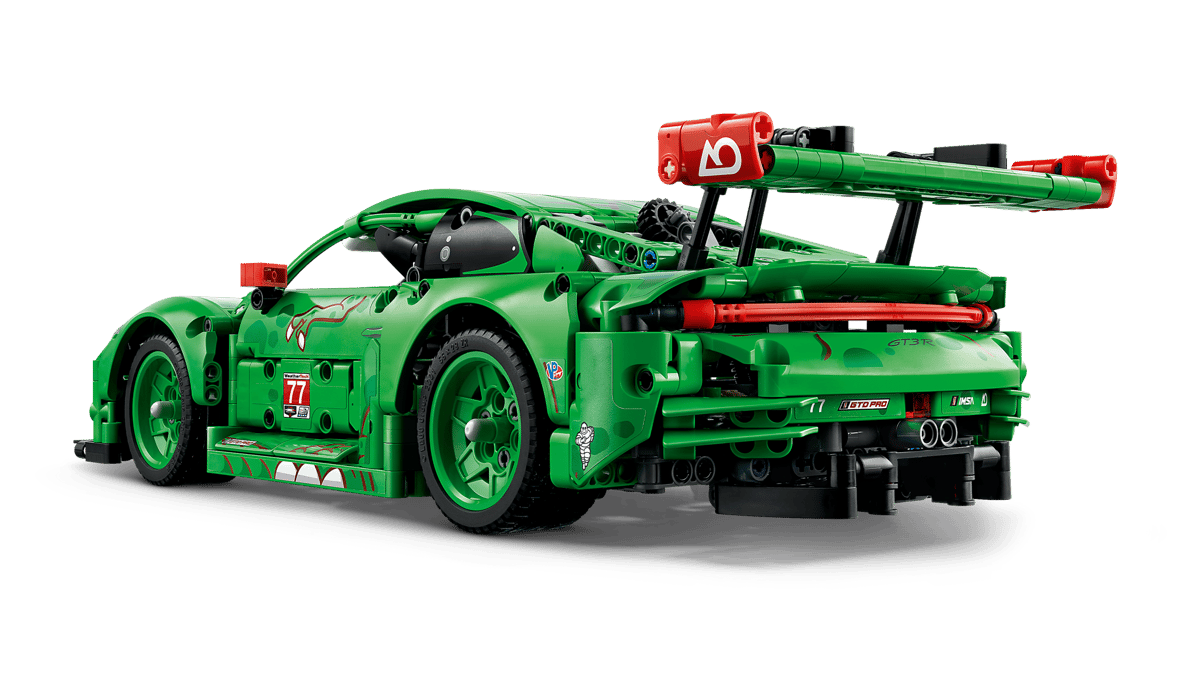 לגו Technic - מכונית מרוץ Porsche 911 GT3 R REXY AO Racing (42224)-10