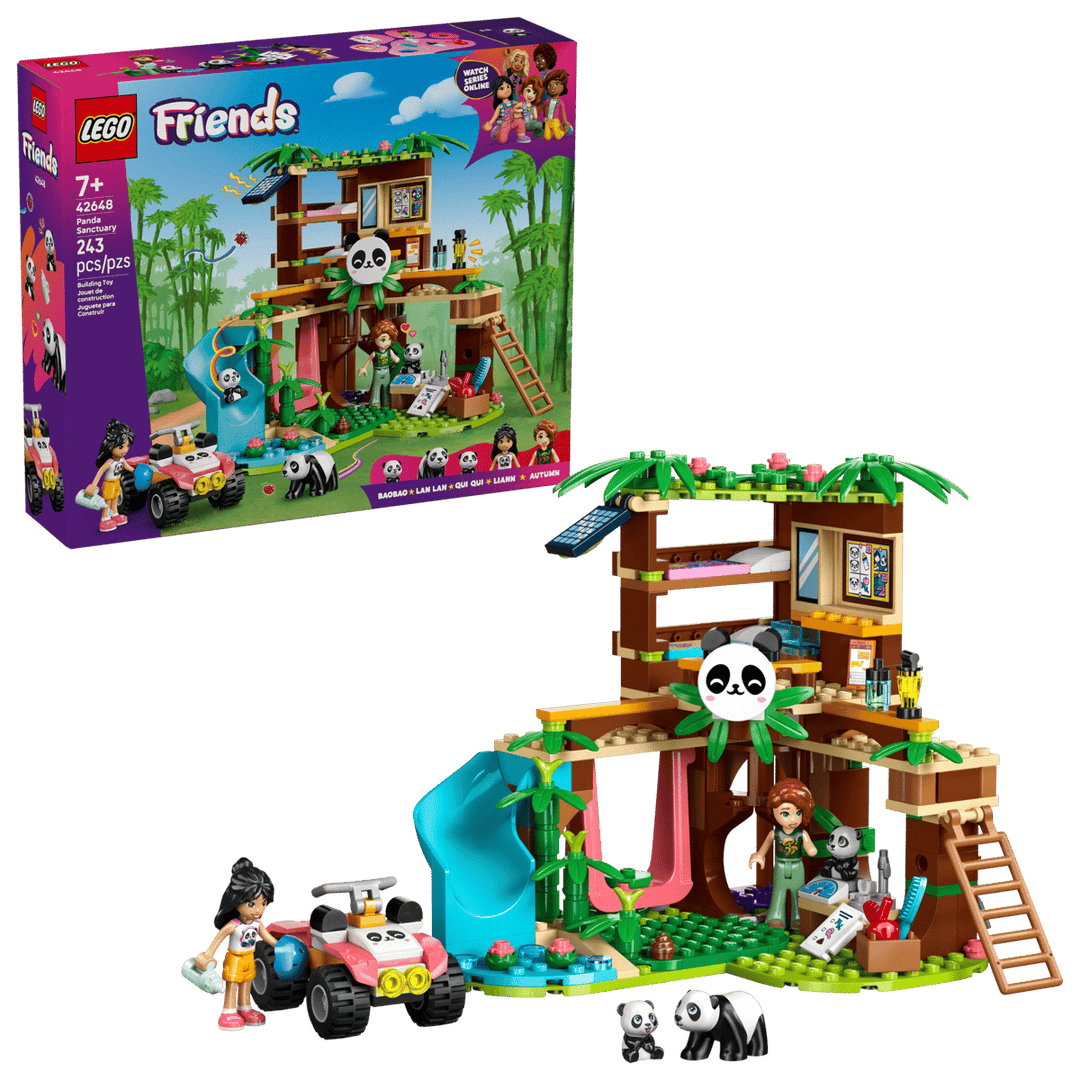 לגו Friends - טיפול בחיות במקלט הפנדות (42648)-1