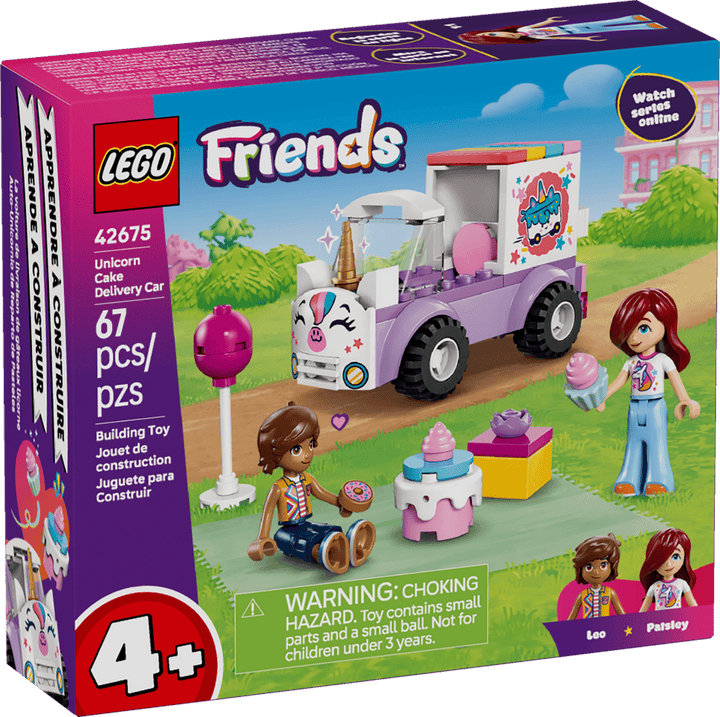 לגו Friends - רכב משלוחים של חד קרן לעוגות (42675)-2
