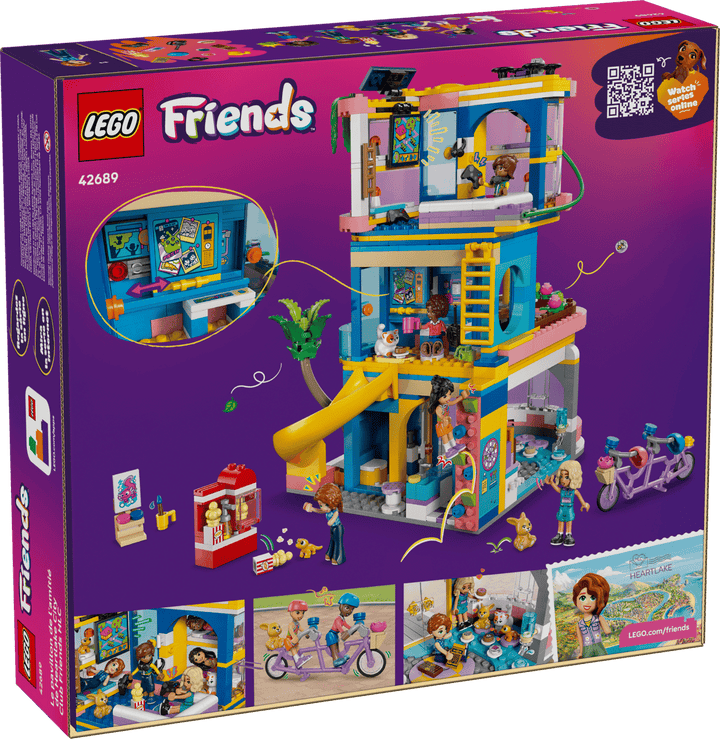 לגו Friends - מועדון חברים בהארטלייק סיטי (42689)-12
