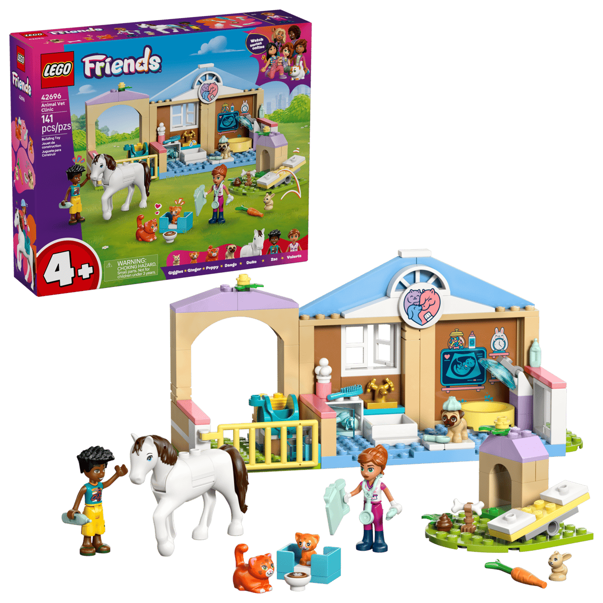 לגו Friends - מרפאת חיות (42696)-2