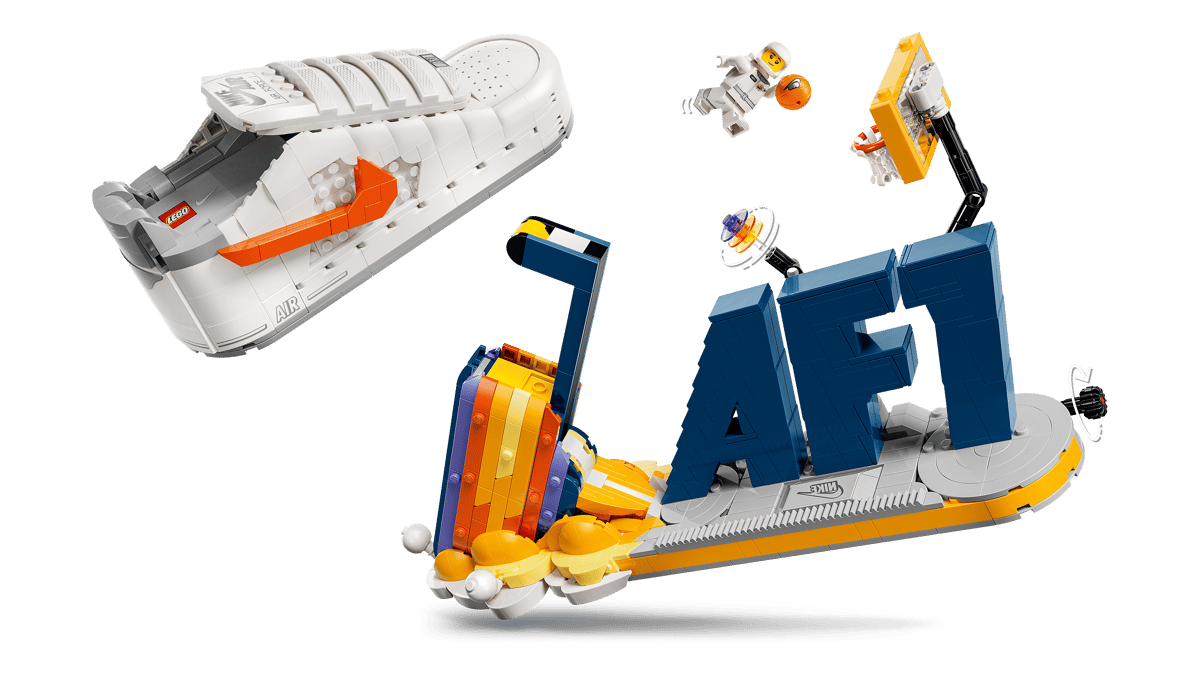 לגו Editions  - ®Nike Air Force 1 x LEGO (43026)-5