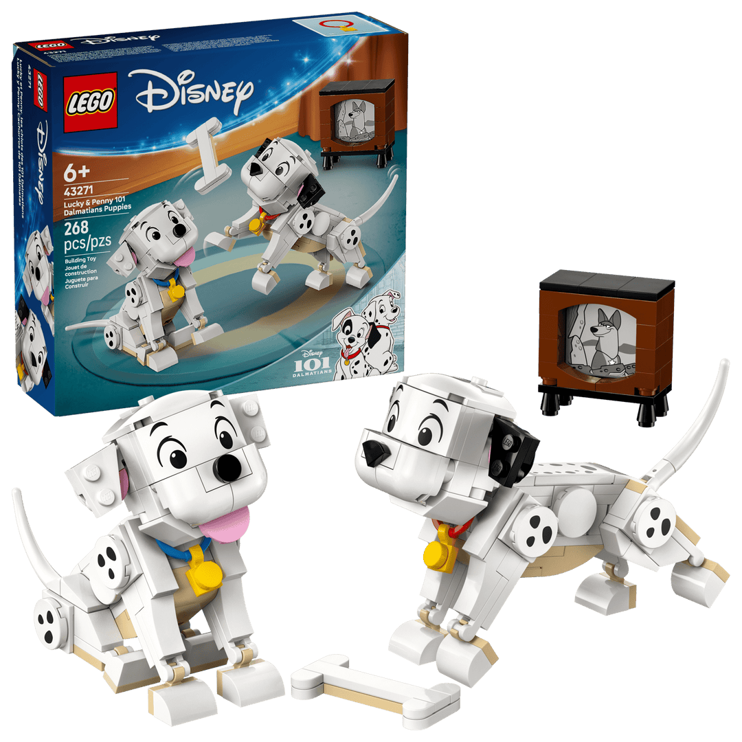 לגו  - הגורים לאקי ופני מהסרט 101 כלבים דלמטיים (43271)-1