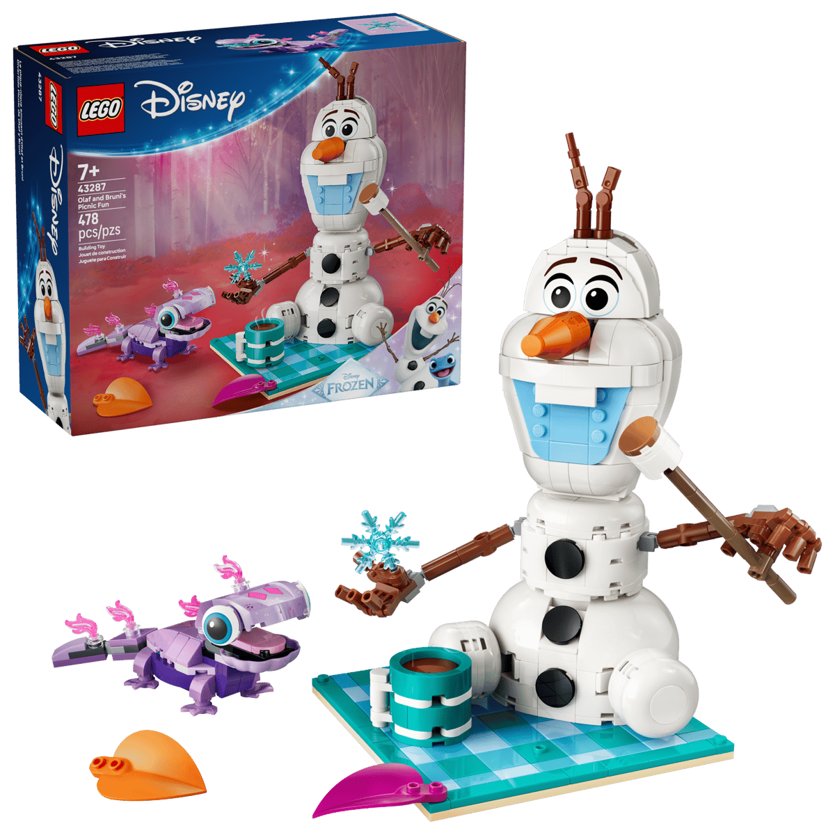 לגו DISNEY - פיקניק כיפי אצל אולף וברוני (43287)-2
