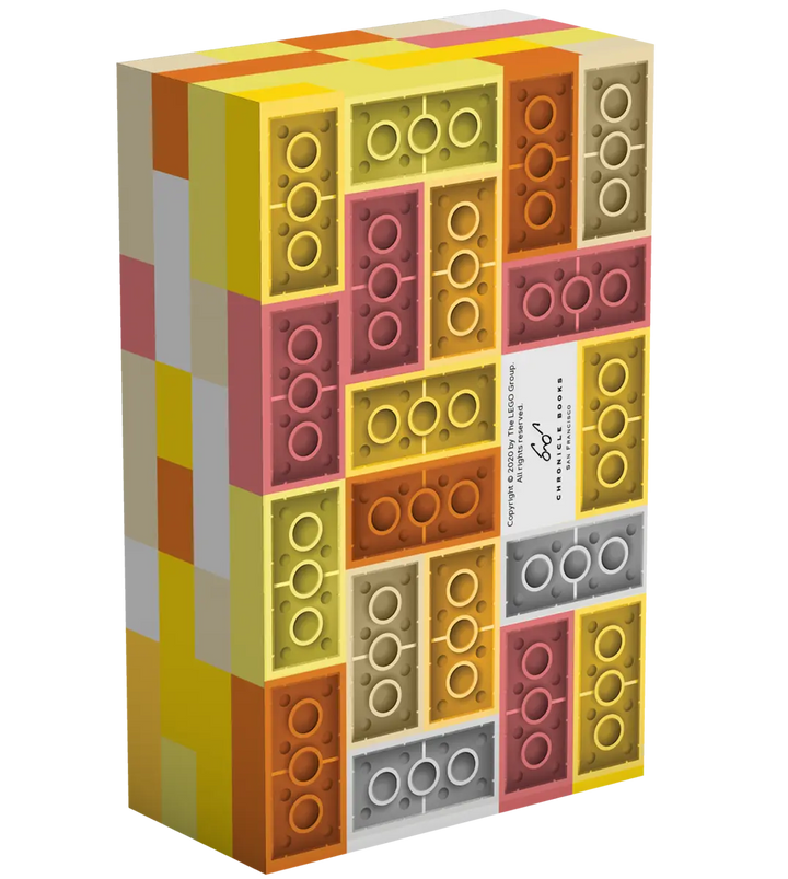 דפי ממו LEGO® Note Brick - בגווני צהוב-כתום-2