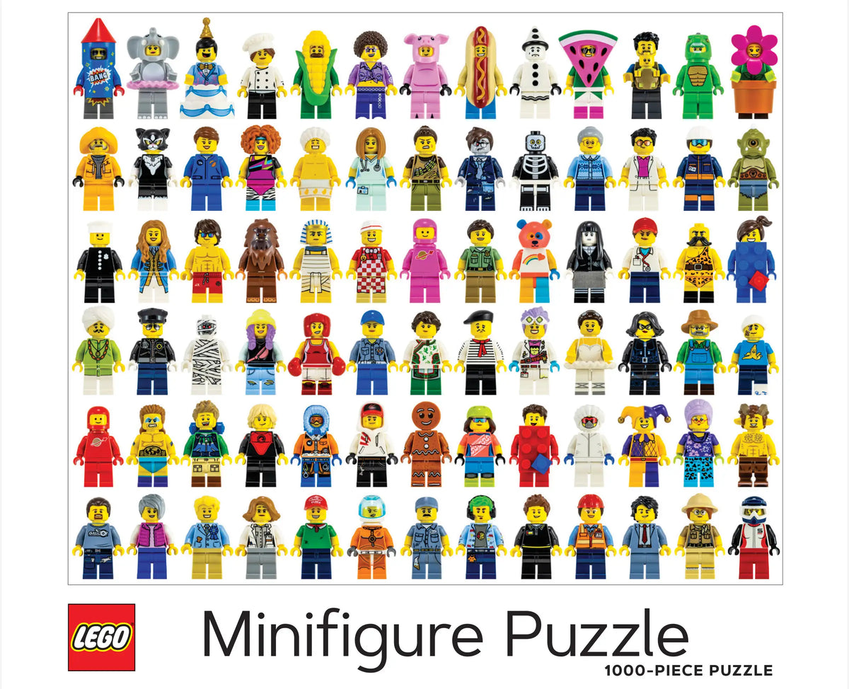 לגו פאזל 1000 חלקים - Minifigure-4