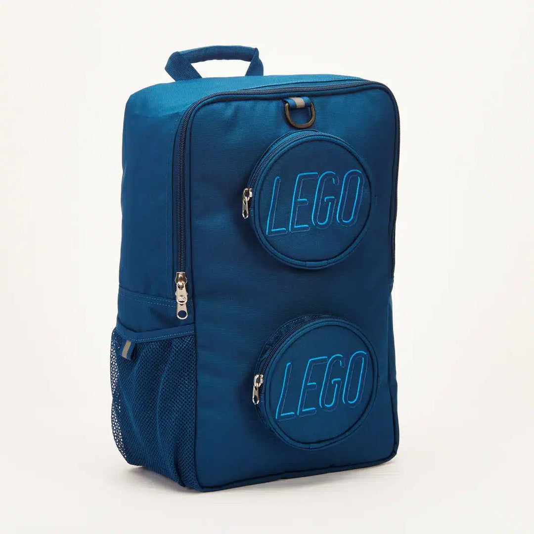 תיק גב לגו - תיק Lego Brick כחול כהה