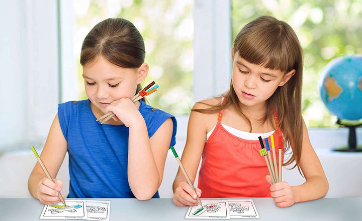 לגו סט 12 עפרונות צבעוניים עם טופ לגו אחד (52064)-3