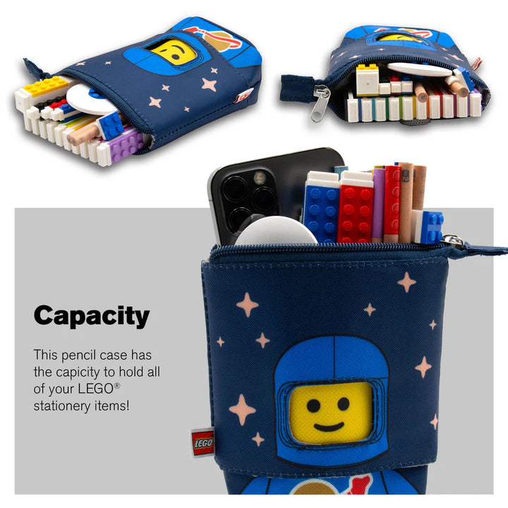 לגו קלמר Minifigures™ - Spaceman Blue "פופ-אפ" (53389)-3