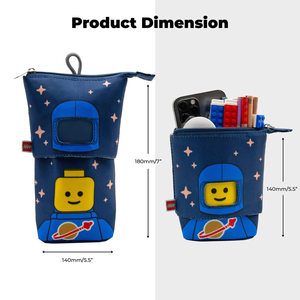 לגו קלמר Minifigures™ - Spaceman Blue "פופ-אפ" (53389)-3