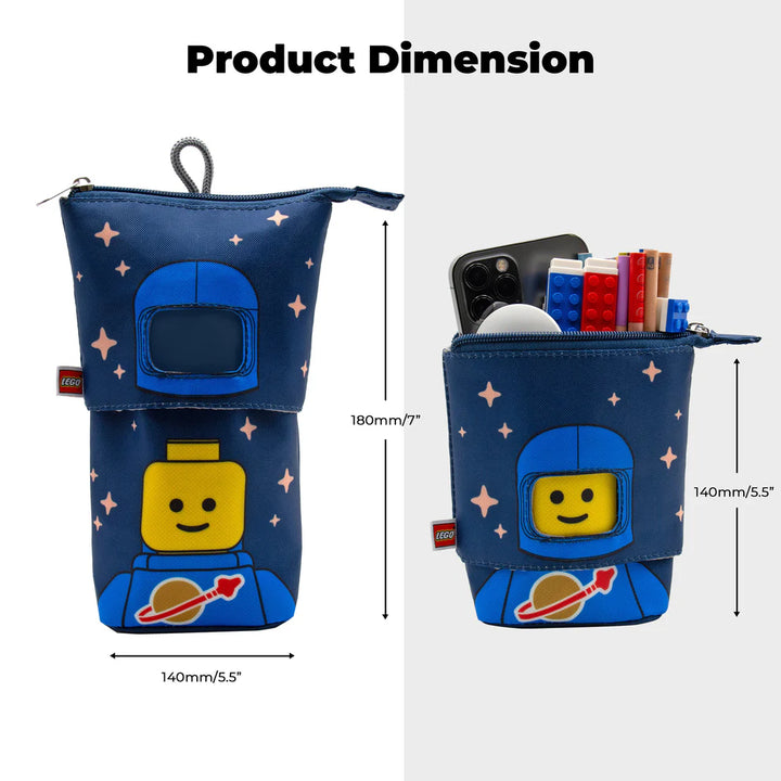 לגו קלמר Minifigures™ - Spaceman Blue "פופ-אפ" (53389)-4
