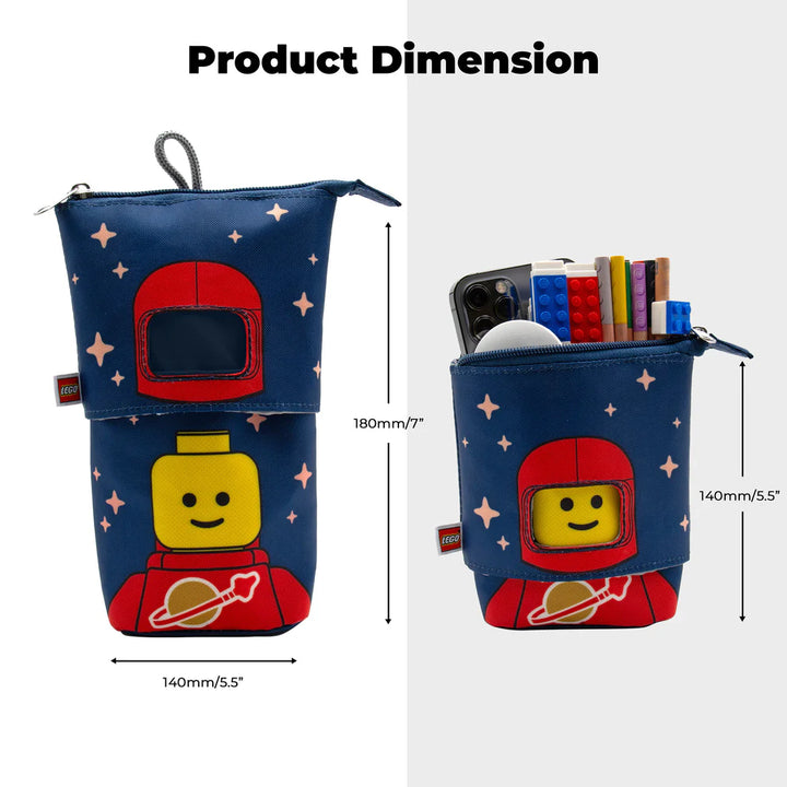 לגו קלמר Minifigures™ - Spaceman Red "פופ-אפ" (53434)-3