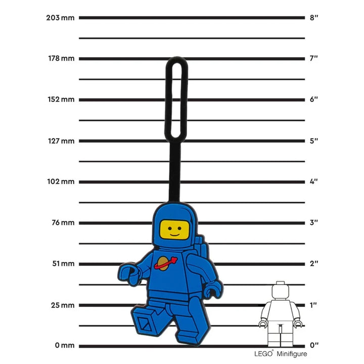 LEGO® Bag Tag Spaceman-Blue-3