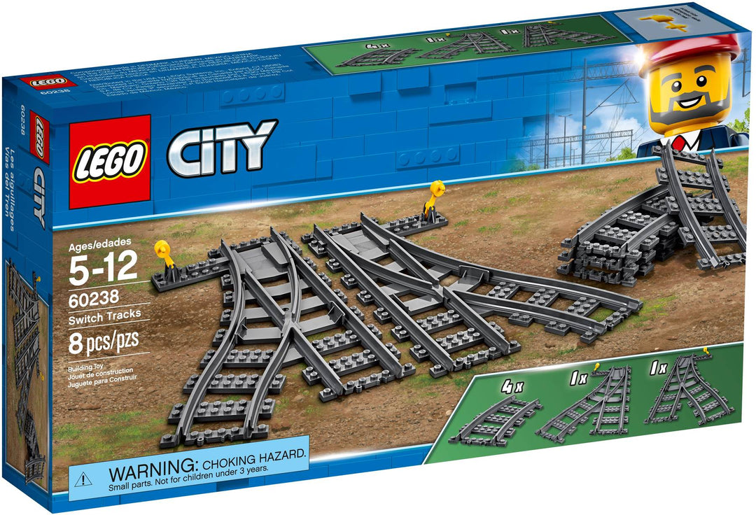 לגו City - מחלף מסילת רכבת (60238)-2