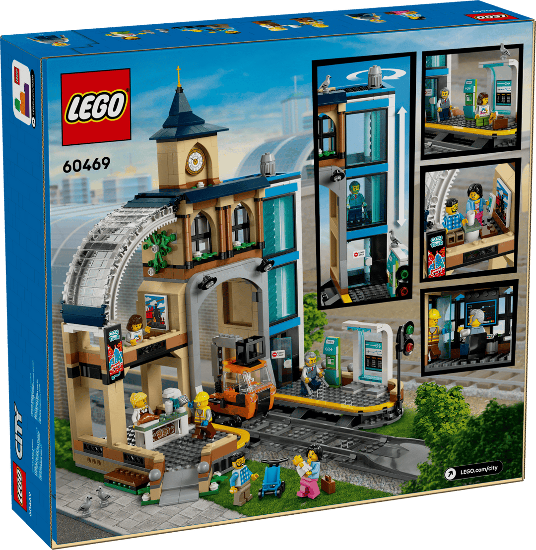 לגו City - תחנת רכבת מרכזית (60469)-8