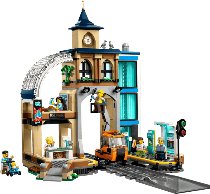 לגו City - תחנת רכבת מרכזית (60469)-1
