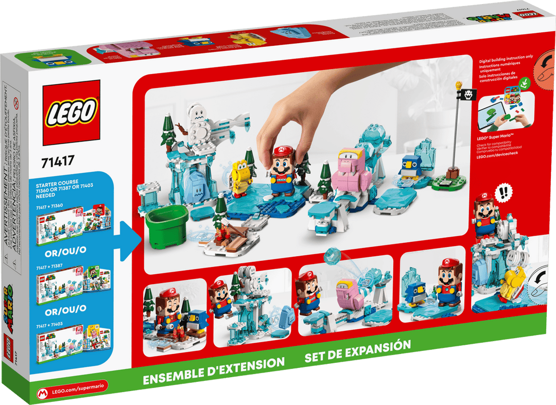 לגו Super Mario™ - ערכת הרחבה של הרפתקת שלג עם פליפּרוּס (71417)-5