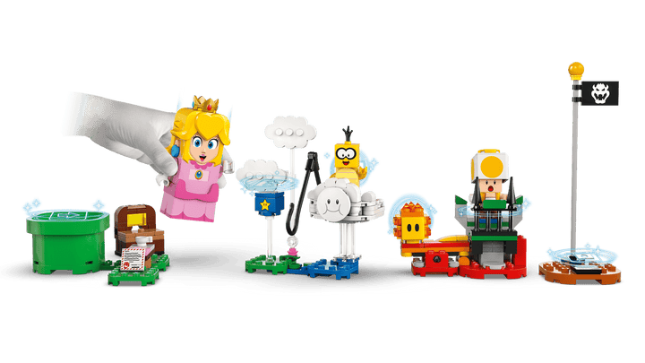 לגו Super Mario™ - הרפתקאות עם ‎‎‎‎‎‎‎‎‎‎‎‎‎‎‎‎‎‎‎‎‎‎‎‎‎‎‎‎‎ LEGO® Peach™‎אינטראקטיבי (71441)-3