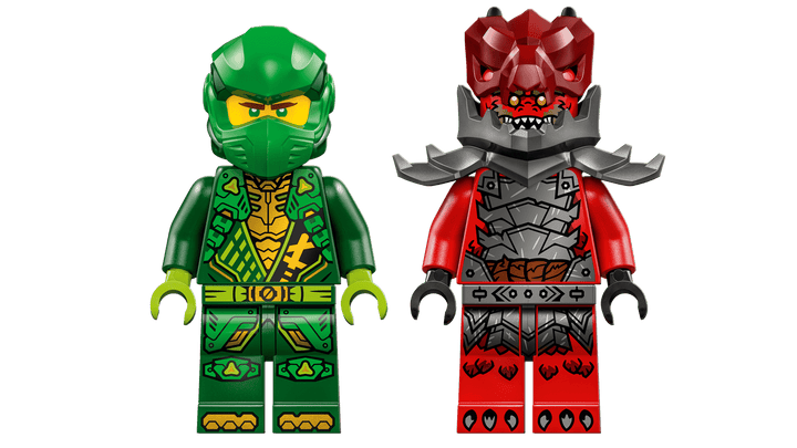 לגו NINJAGO® - מכונית מרוץ משוך וסע של לויד (71828)-3