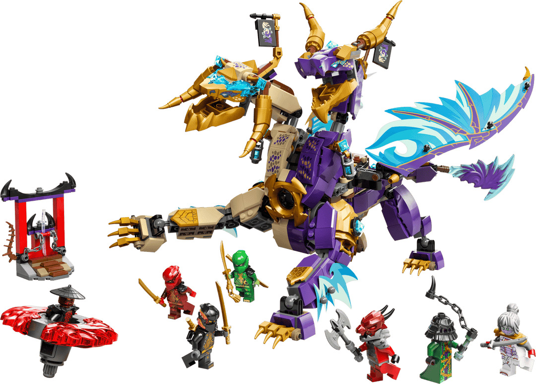 לגו NINJAGO® - דרקון הקשת של פוקוס (71836)-1