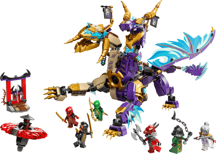 לגו NINJAGO® - דרקון הקשת של פוקוס (71836)-1